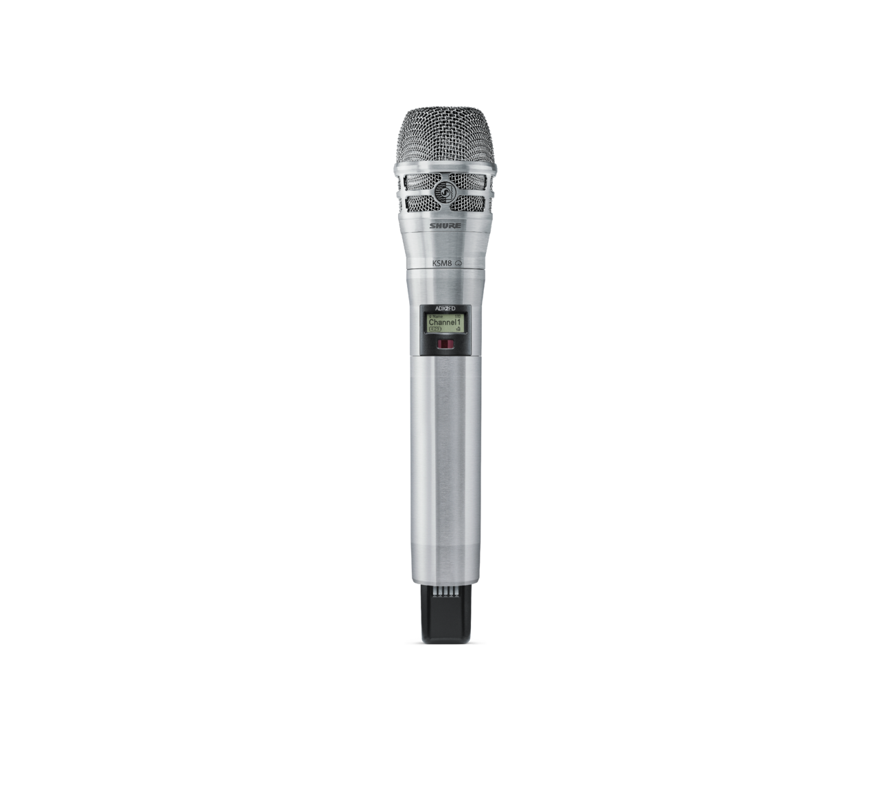 Shure 舒尔| ADX2FD/K8 - KSM8话筒配ADX2FD手持式发射机- Shure