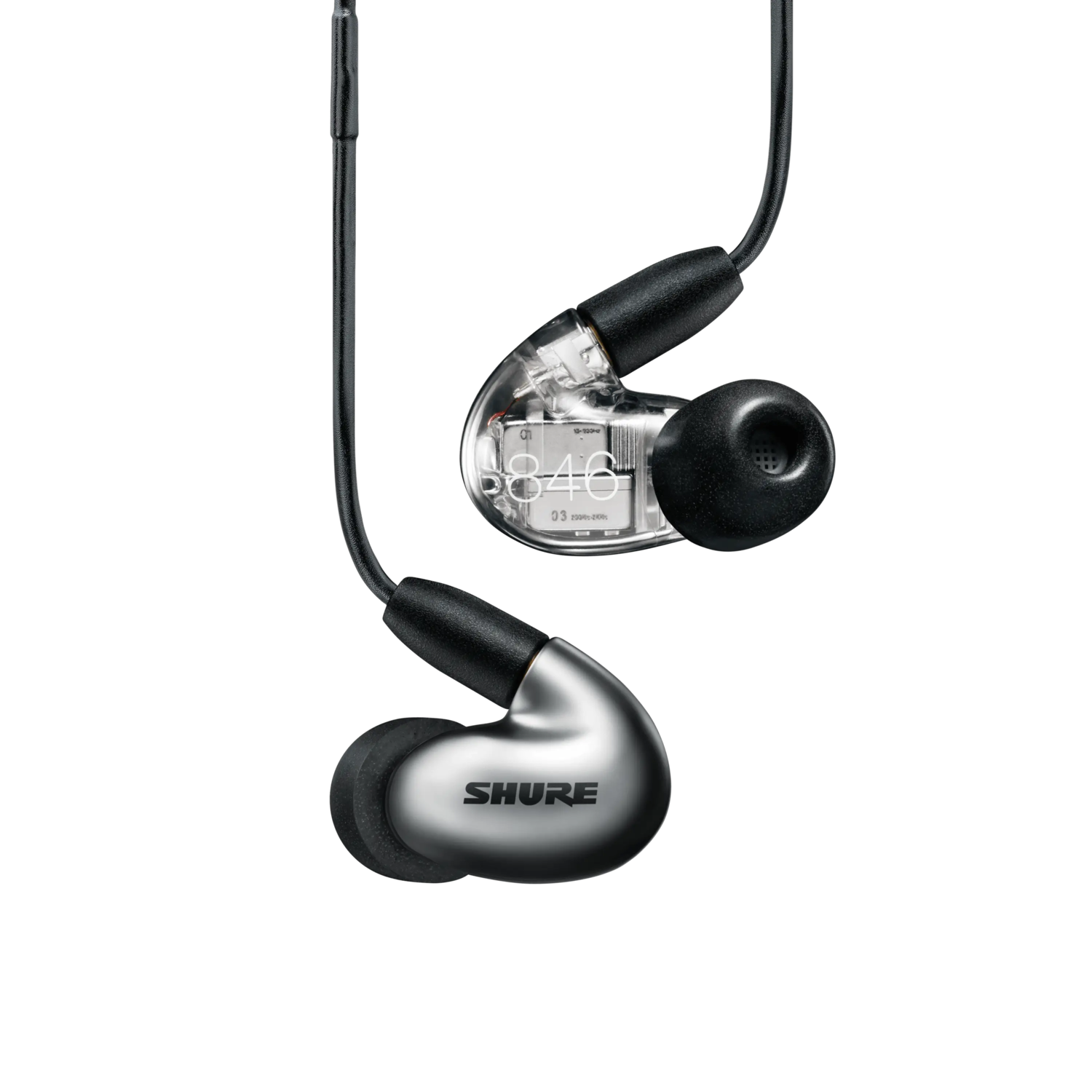 Shure 舒尔| SE846 二代清澈版- Sound Isolating™ Earphones - Shure 中国