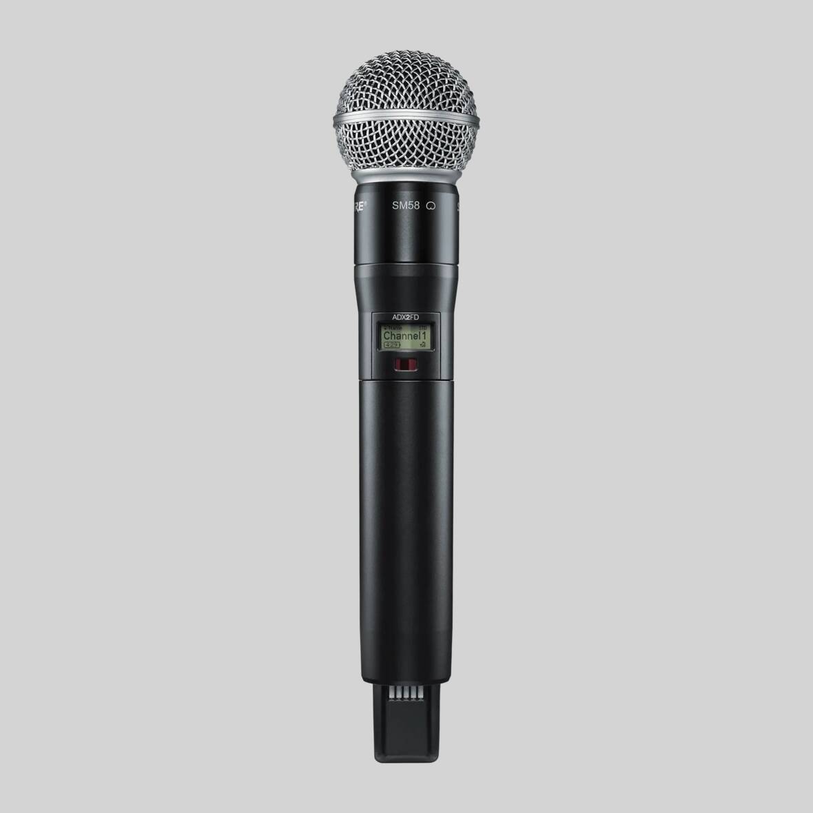 Shure 舒尔| ADX2FD/SM58 - SM58话筒配ADX2FD手持式发射机- Shure 中国