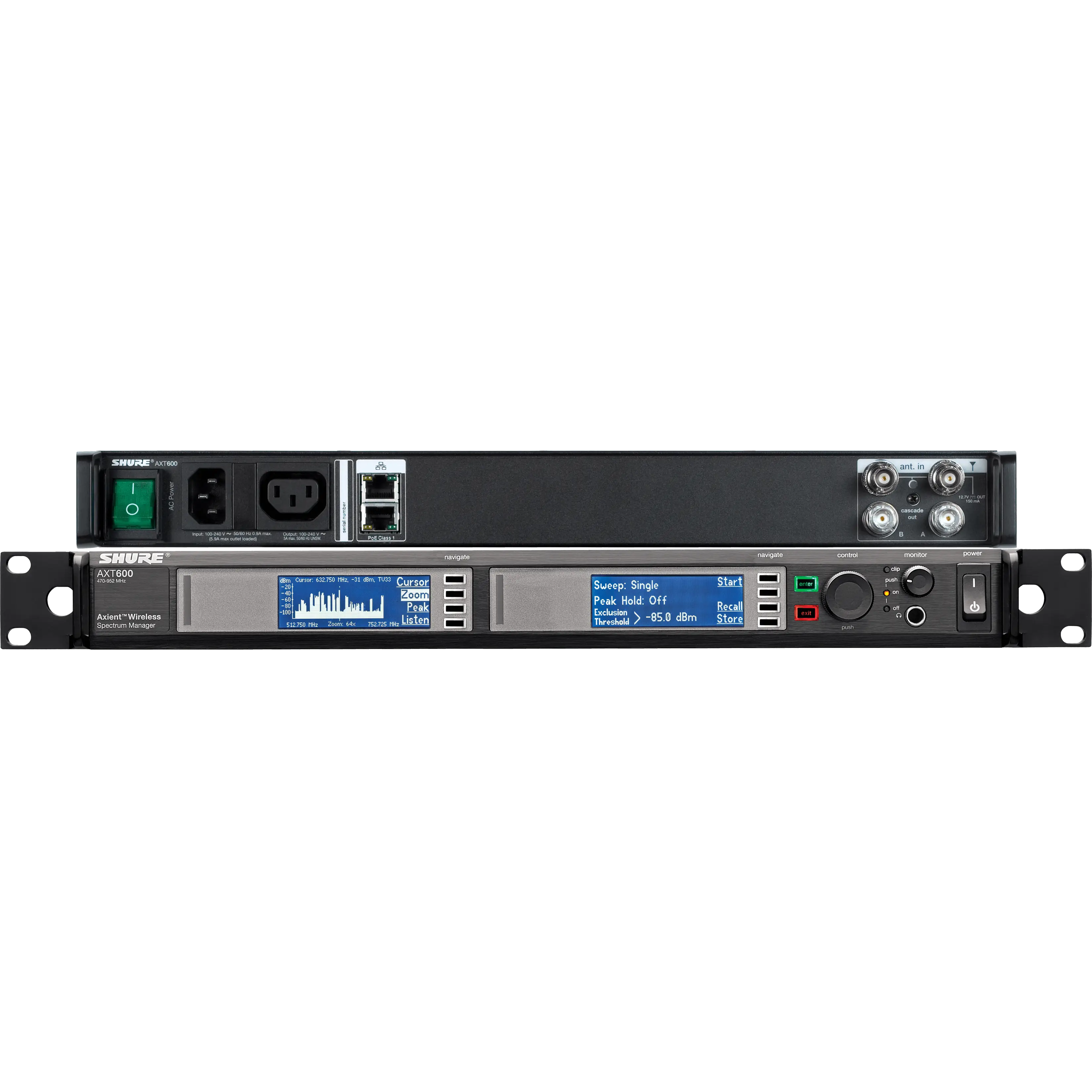 AXT600 - AXT600 Axient 频谱管理器- Shure 舒尔中国