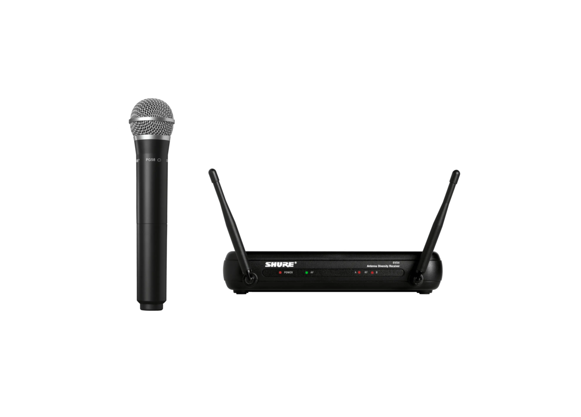 SVX24/PG58 - 无线人声系统- Shure 舒尔中国