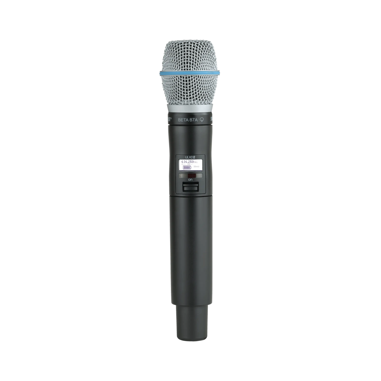 ULXD2/B87A-Beta87A话筒配备ULXD2手持式发射机- Shure 舒尔中国