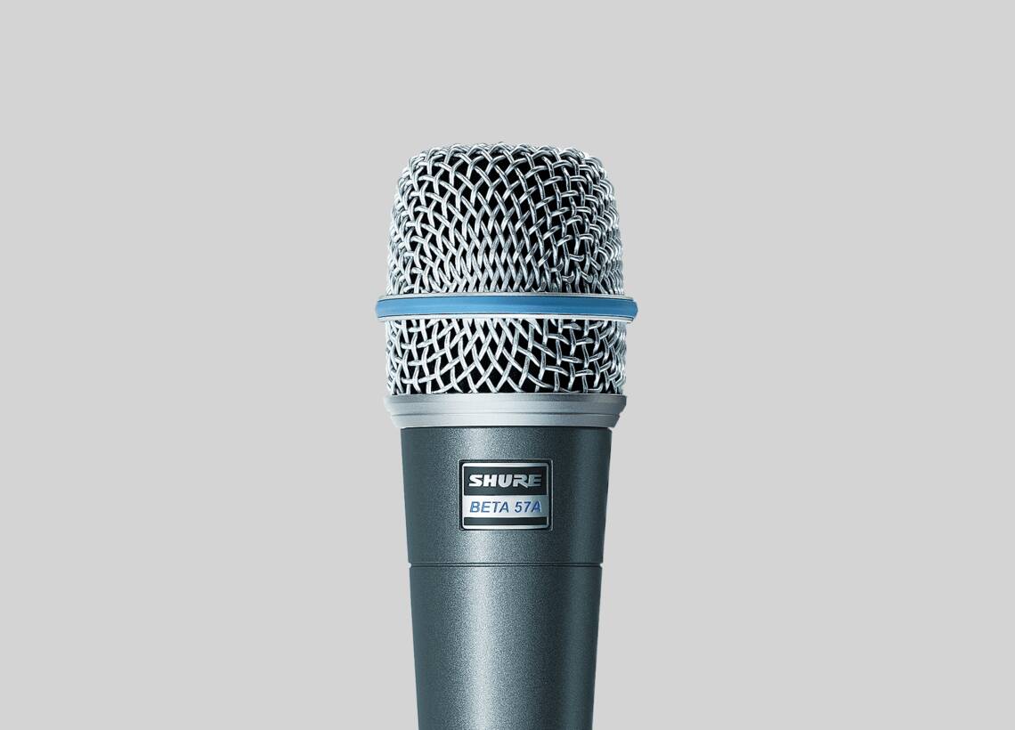 Shure 舒尔| BETA 57A - BETA 57A 动圈乐器话筒- Shure 中国