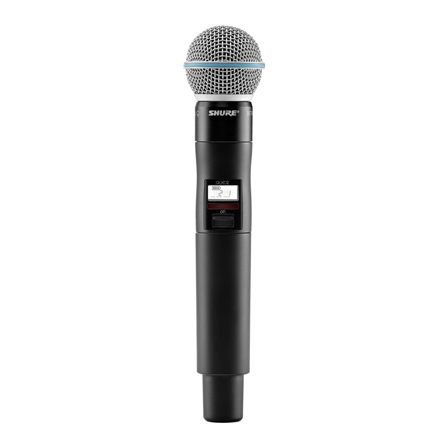 QLXD2/B58A - BETA58A话筒配备QLXD2手持式发射机- Shure 舒尔中国
